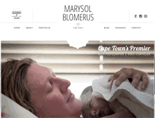 Tablet Screenshot of blomerusphotography.com